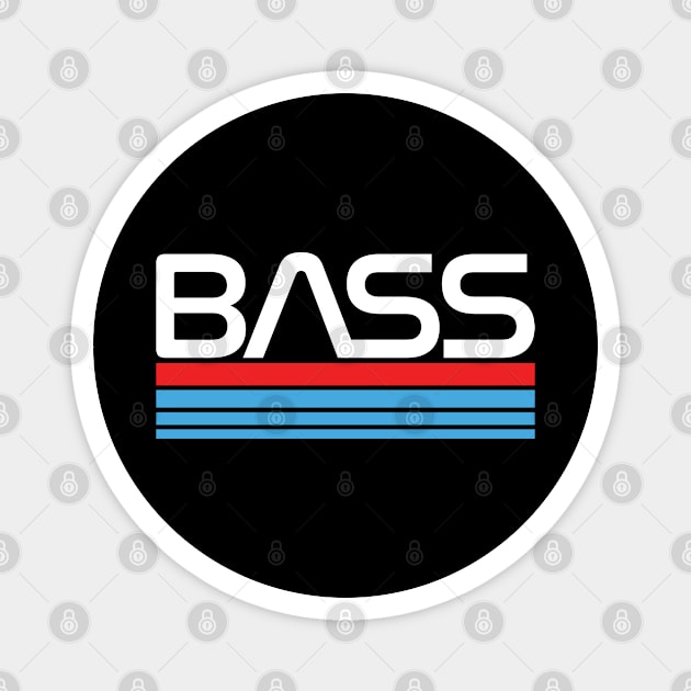 Bass Strings Dark Theme Magnet by nightsworthy